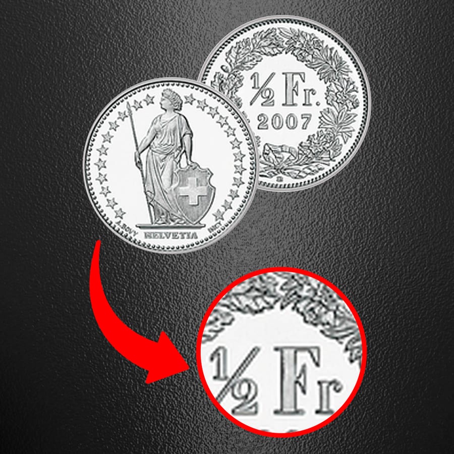 Pièce 10 francs « Helvetia »